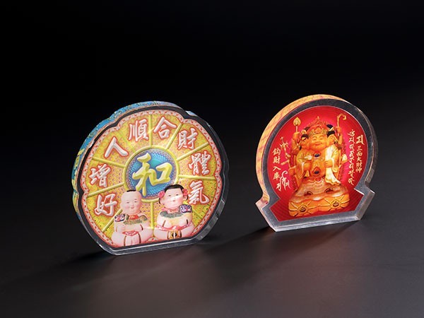 亞克力無縫熱壓展示臺(tái) BY-BP08